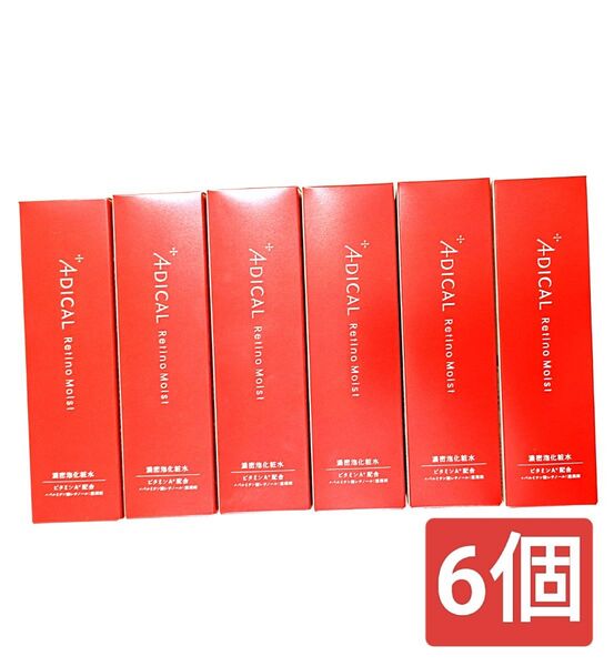 ADICAL アディカルレチノモイストバブルローション 濃密炭酸泡化粧水 6本