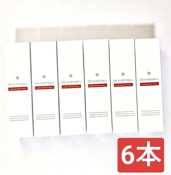 2(( ドクターヘアミカ 育毛剤 薬用ヘアローション 6本セット