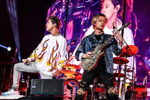 激レア エチュード ロンTワンオク TAKA着用 ファイヤー 高木琢也 Mサイズ