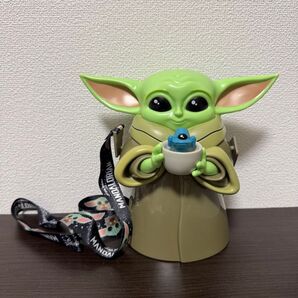 新品 海外ディズニー限定 ベビーヨーダ ドリンクホルダー スターウォーズ