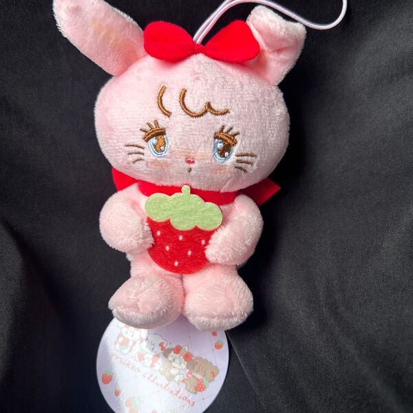 mikko いちごマスコットぬいぐるみ キャミー