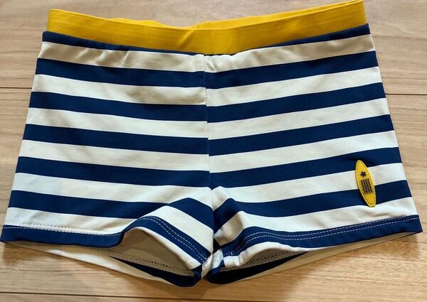 ザラ ZARA 水着 男の子 キッズ 120 ボーダー スイムパンツ