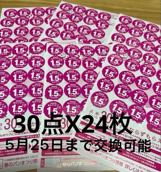 ヤマザキ春のパンまつり2025 ヤマザキ 30点 24皿 2025ヤマザキ ヤマザキ春のパンまつり2025 春のパンまつり