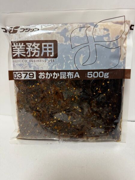 フジッコ おかか昆布500g