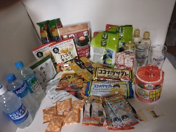 食品詰め合わせ お菓子まとめ売り ドリンクまとめ売り ノベルティ グラス 他