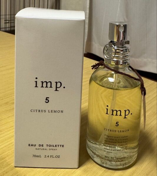 imp.5 シトラスレモン オードトワレ ナチュラルスプレー 70ml 未使用に近い美品 箱付き 香水 パフューム