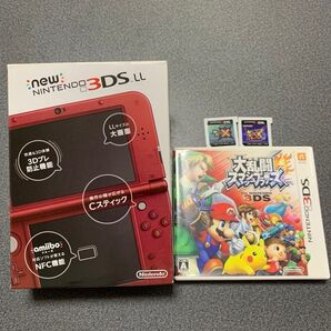 newニンテンドー3DS LL 本体ソフトセット 超美品