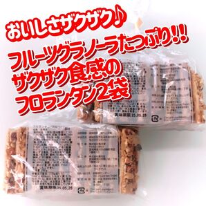 香月堂アウトレット☆★レア!★☆ 有名メーカーコラボ!フルーツグラノーラのザクザク食感 お徳用!フロランタン(フルーツ) 2袋