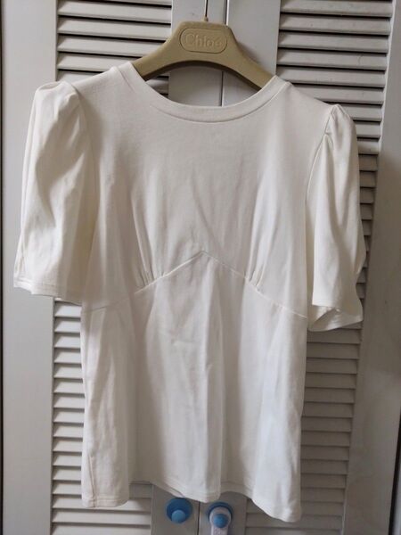 Fit me★パフスリーブ袖Tシャツカットソー半袖♪