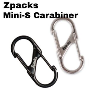 Zpacks Mini-S Carabiner Black Silver 2個セット