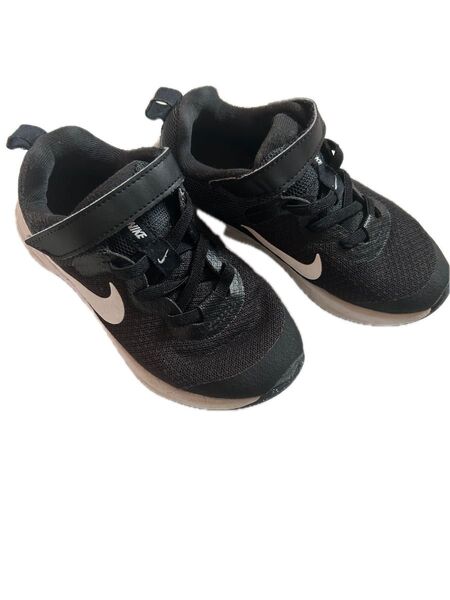 NIKE キッズ スニーカー 17cm 黒 マジックテープ