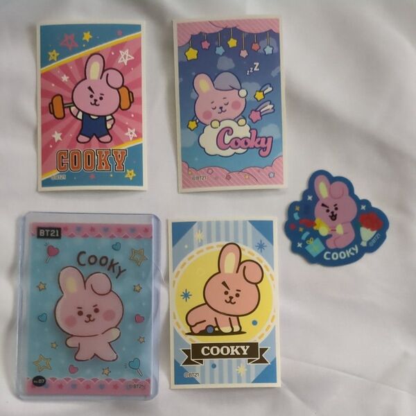 BT21 COOKY グッズ 5点セット