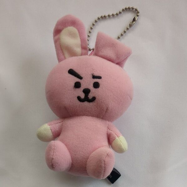 BT21 COOKY ぬいぐるみ マスコット ピンク