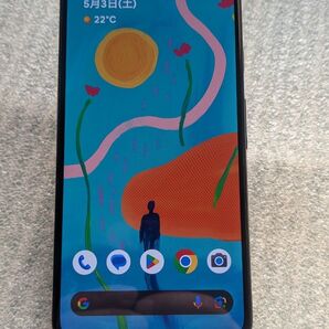 Google pixel5 simフリー ブラック 美品