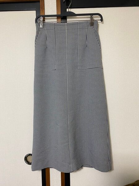 組曲 タイトスカート チェック 完売品 レア 美品