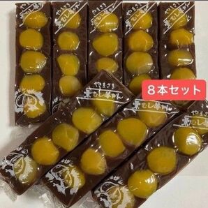 【 大容量 】ヤマザキ 栗むし羊羹 8本 食べごたえたっぷり 栗羊羹 激安