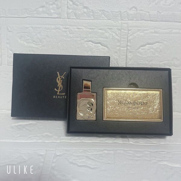 新品未使用 YSL イヴサンローラン スマホリング バンカーリング ミラー 鏡