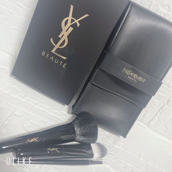 新品未使用 YSL イヴサンローラン メイクブラシ ポーチ付きセット