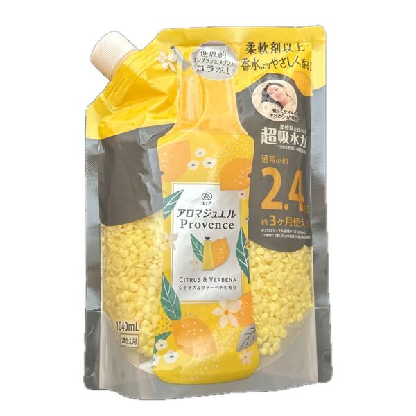 P&G レノア アロマジュエル シトラス&ヴァーベナ 詰替 特大 1040ml