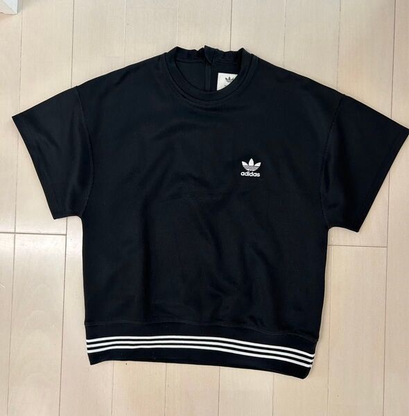 別注コラボ HYKE×adidas originals半袖カットソーS/ハイク
