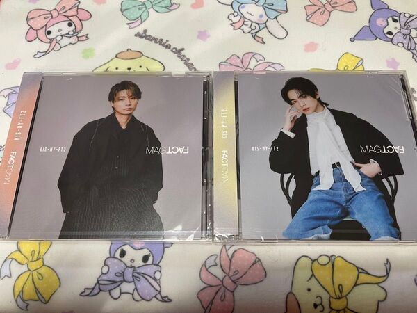 Kis-My-Ft2 MAGFACT ソロビジュアル盤 横尾渉 玉森裕太 2枚セット