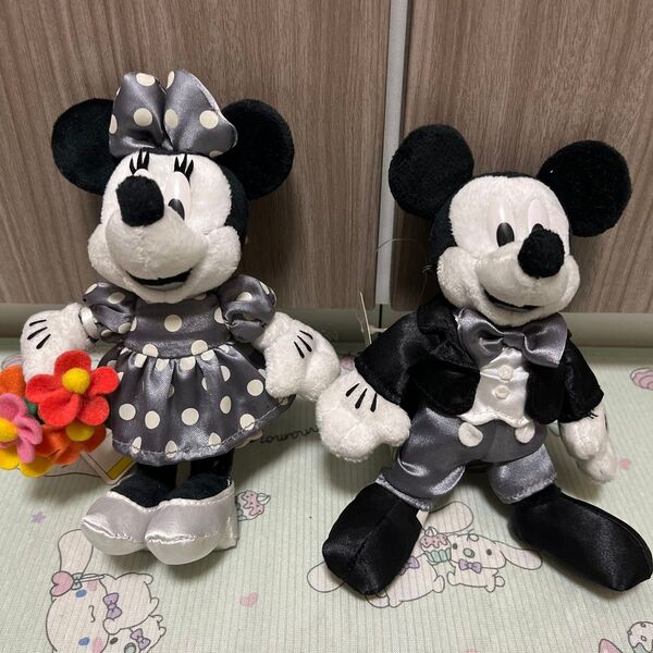 ぬいぐるみバッジ ディズニー ミッキー ミニー ぬいぐるみ