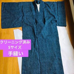 メンズ浴衣 キッズ 紳士浴衣 手縫い 着物生地 リメイク生地 ハギレ はぎれ 単着物 男性