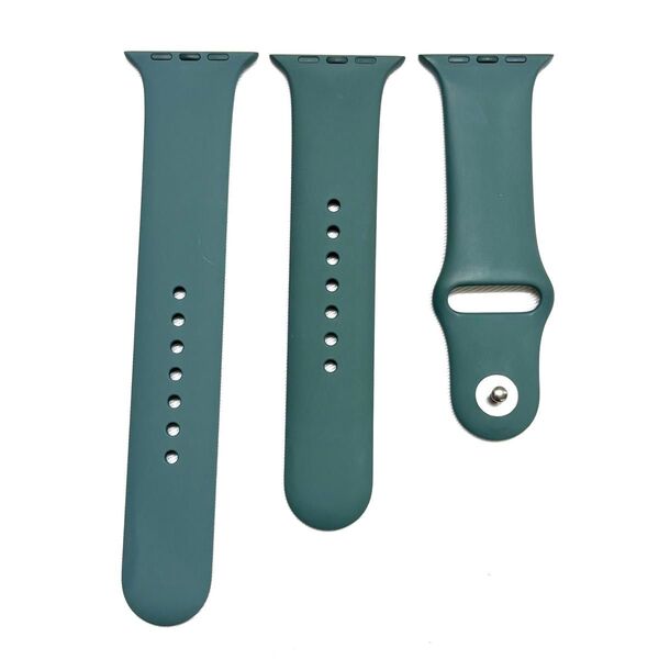 Apple Watch 42mm 純正スポーツバンド グリーン アップルウォッチ S/M M/L