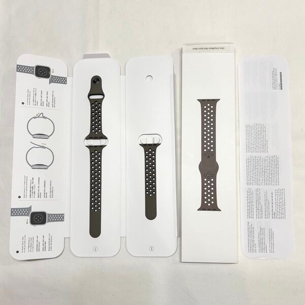 Apple watch 41mm Nike スポーツバンド オリーブ/ブラック ナイキ S/M M/L