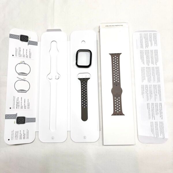 Apple watch 41mm Nike スポーツバンド オリーブ/ブラック ナイキ S/M アップルウォッチケース