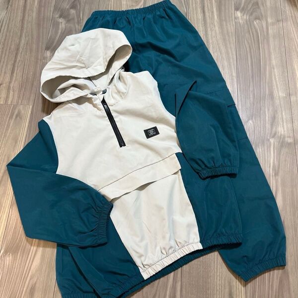SHEIN キッズ セットアップ パーカー パンツ
