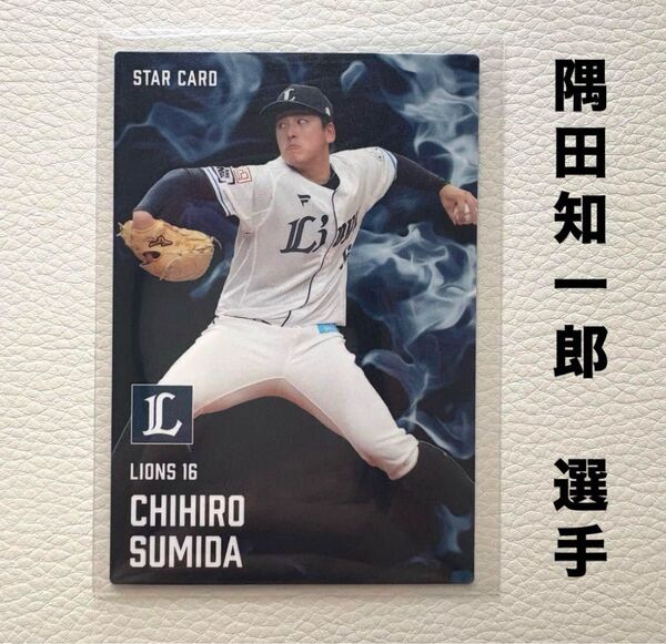 埼玉西武ライオンズ 隅田知一郎 プロ野球チップス2025 スターカード カルビー