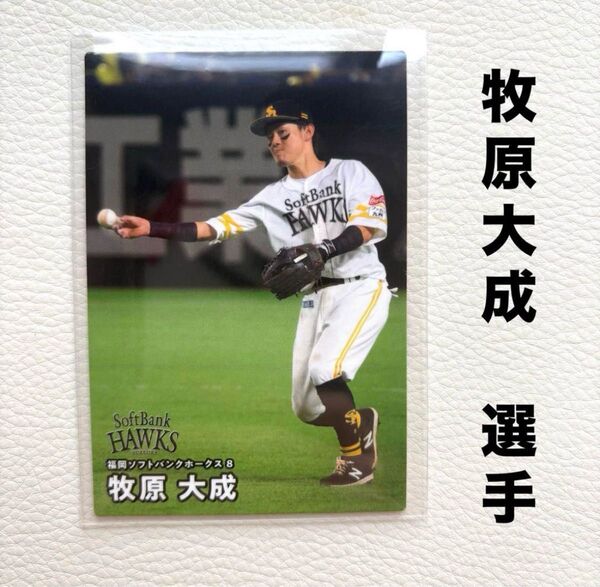 福岡ソフトバンクホークス 牧原大成 プロ野球チップス2025 プロ野球カード