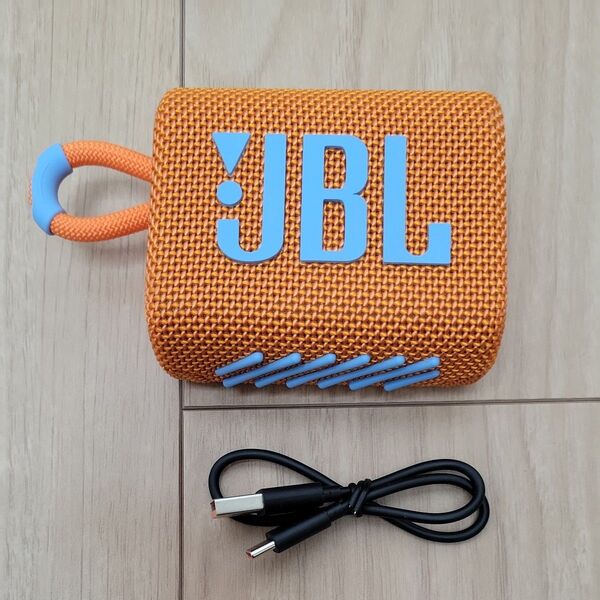 JBL GO3 オレンジ Bluetoothスピーカー 防塵防水 中古