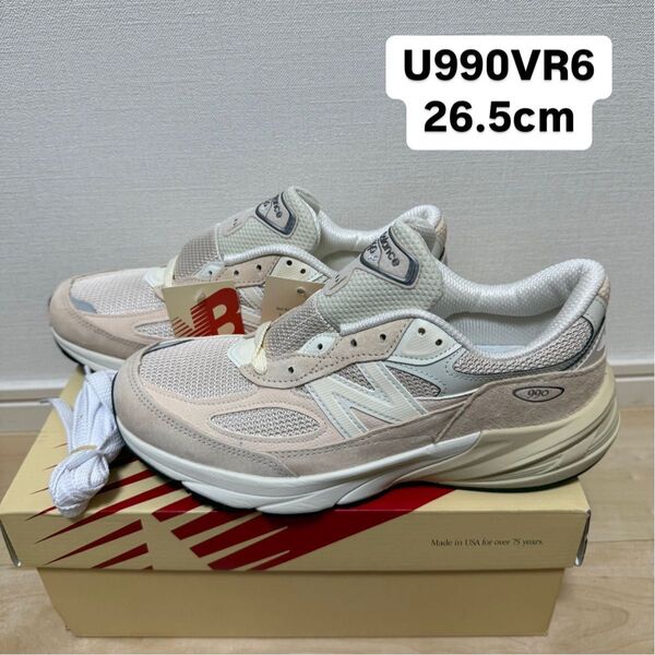 made in USA NEW BALANCE 990v6 U990VR6 26.5cm