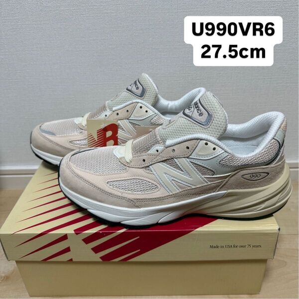 made in USA NEW BALANCE 990v6 U990VR6 27.5cm