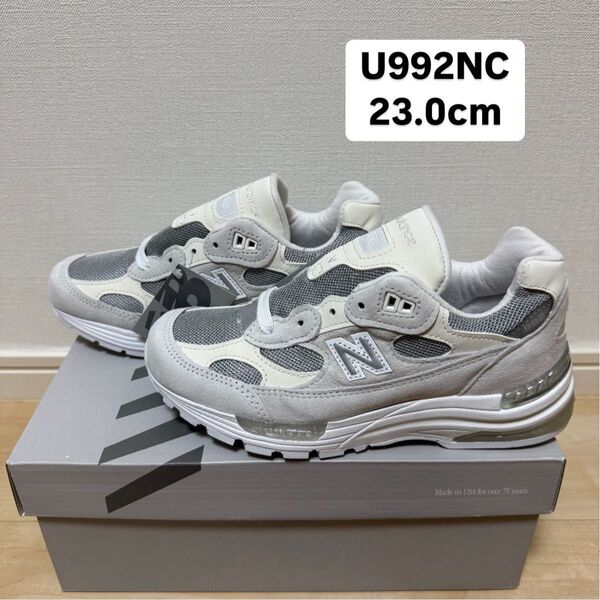 made in USA NEW BALANCE 992 U992NC 23.0cm