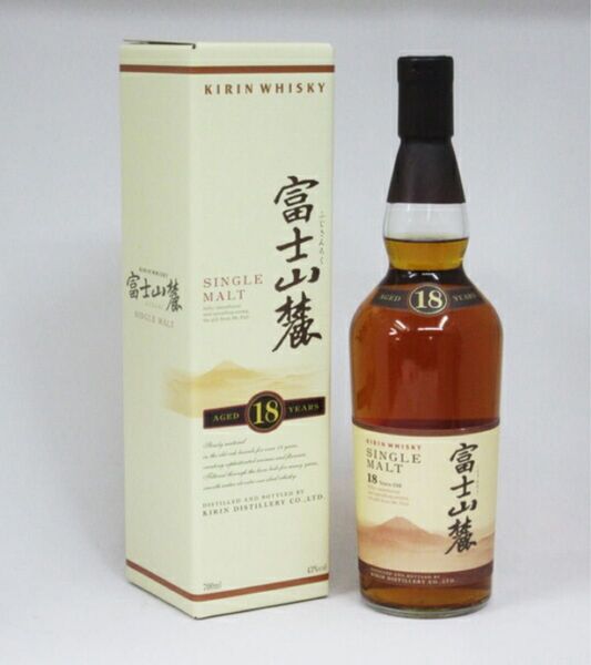 キリン シングルモルト 富士山麓18年 700ml 1本 箱付き 新品未開封