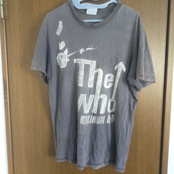The Who ツアーTシャツ ザ・フー ビンテージ ダメージ 1989年