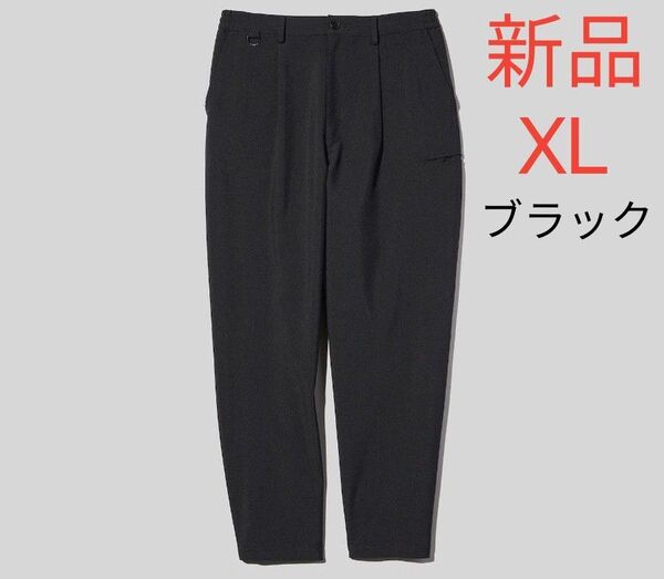 新品 UG ワイドテーパードパンツ XL ブラック UNDERCOVER アンダーカバー GU 357062