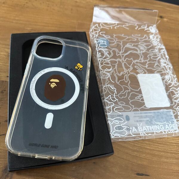 A BATHING APE iPhone15pro スマホケース中古品