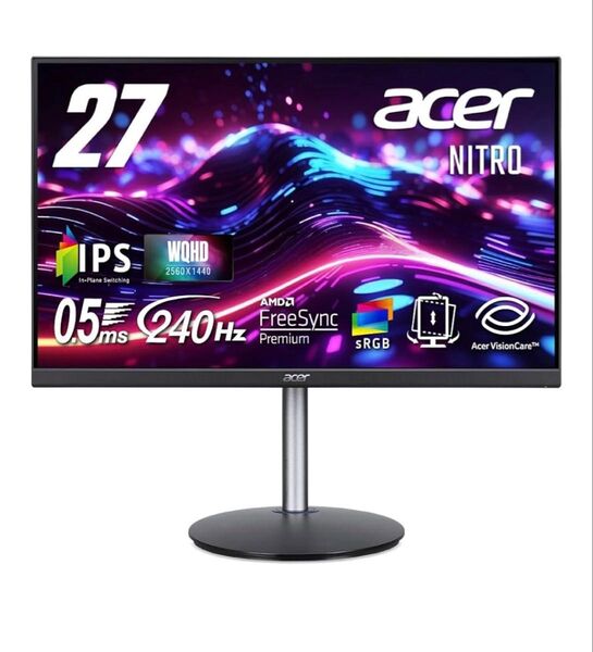 Acer Nitro ゲーミングモニター 27インチ WQHD 240Hz XF273UW2bmiiprx
