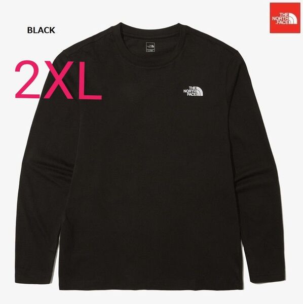 完売! ノースフェイス Tシャツ 長袖 綿100 男女兼用 海外限定 K468D