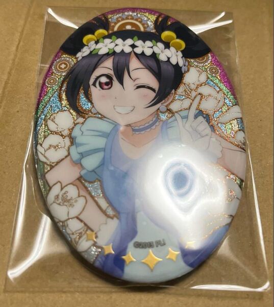 ラブライブ μ's 中国 限定 ユメノトビラ ホログラム 缶バッジ 矢澤にこ