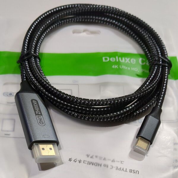 USB TYPE-C to HDMIケーブル 4K 60Hz UHD