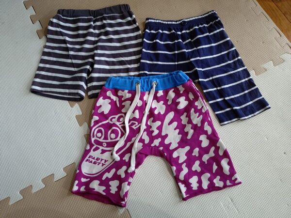 子供用ハーフパンツ 3点セット まとめ売り
