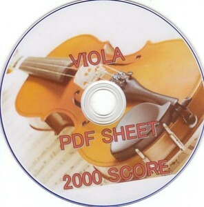 VIOLA ヴィオラ 電子楽譜 2000譜 / ベートーヴェン ビオラ 弦楽器 iPad pro iPhone11に 練習 初心者 プロ 演奏者 指揮者 パート スコア