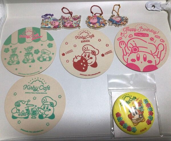 カービィグッズまとめ売り 星のカービィ コースター キーホルダー ミラー