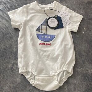 新品 cottoli カバーオール 70cm ヨット ホワイト 未使用
