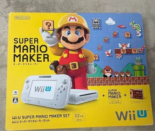 Wii U スーパーマリオメーカー セット 32GB シロ